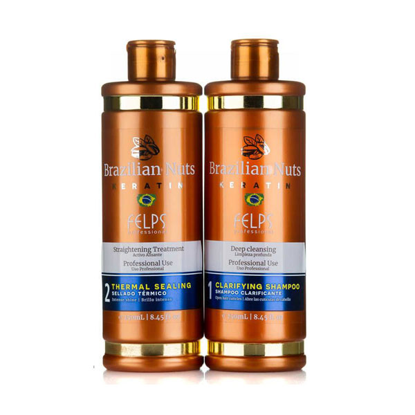 BRAZILIAN STRAIGHTENING TREATMENT STEP 1 AND 2 – 250 ML