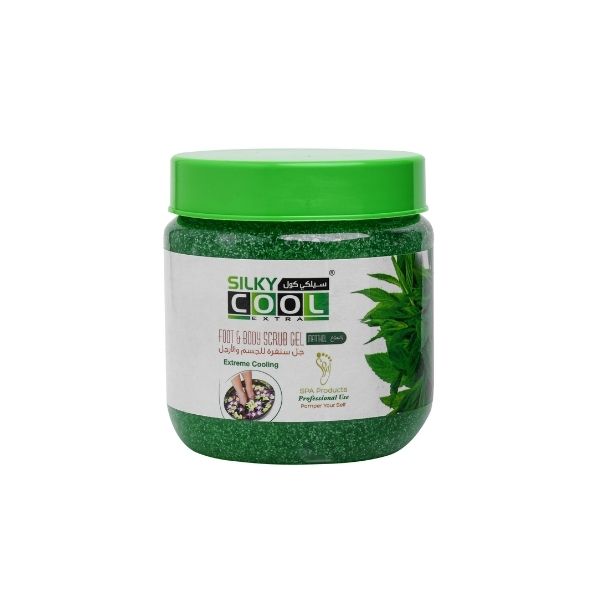 SILKY COOL FOOT & BODY SCRUB GEL MINT - 500 ML